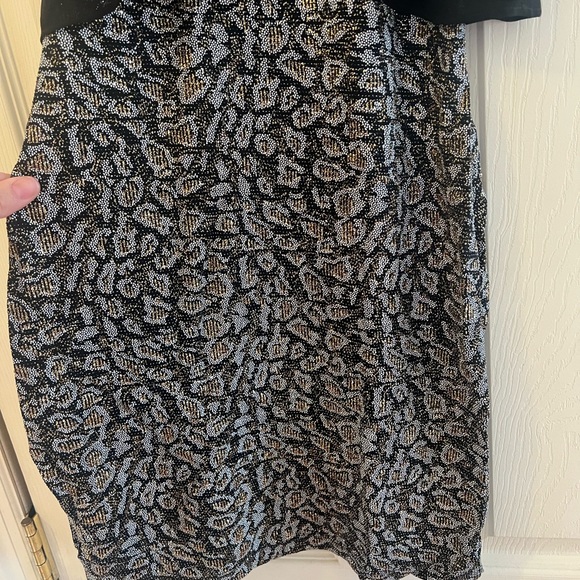 Black  dress, New with tags size M but runs a bit small, - Picture 2 of 3
